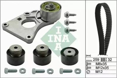 WILMINK GROUP wg1251522 -  Комплект ремня ГРМ